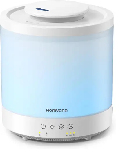 Homvana Small Humidifiers for Bedroom - 1.5L Cool Mist, View more