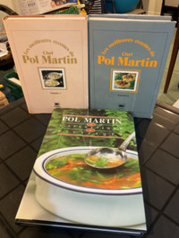 Livres de recettes du chef Pol Martin