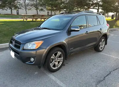 2010 Toyota Rav4 Sport. FWD. 2.5L. 209,607 kms. Comes Safetied. Four cylinder engine - great gas mil...