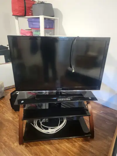 Tv with tv stand, View more