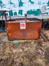 Lube Cube waste oil tank