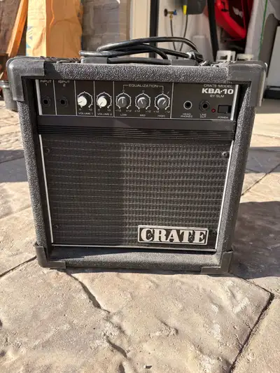 Crate KBA-10 Amplifier for keyboard, guitar, bass or drums set, View more