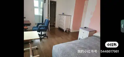 Large private room on the second floor with private bathroom and walk-in closet. Big window, spaciou...