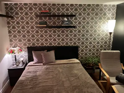 Available now If the ad is still up then the room is still available. Queen St West and Spadina Ave...