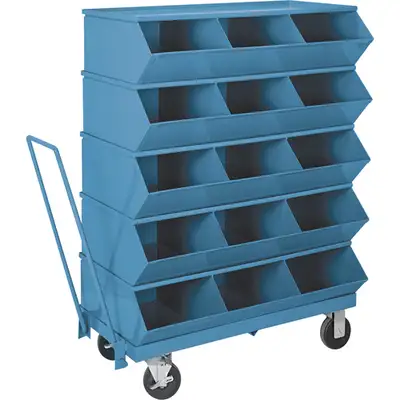 STEEL STACKBINS, STACK BINS, STACK BOXES, STACKING PARTS BINS., View more