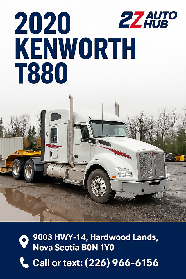 2020 KENWORTH T880 – PACCAR X15 – 510 HP – 18 SPEED in Heavy Trucks in City of Toronto - Image 2