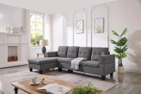 40% off on 4 seater reversible sectional couch