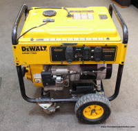 DEWALT 7000W GAS GENERATOR (DXGNR7000)