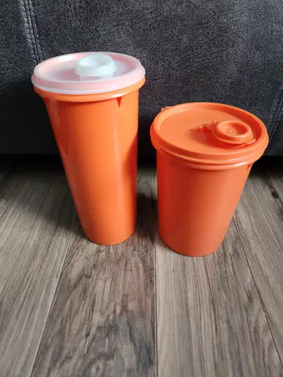 RETRO TUPPERWARE Slimline & Handolier containers (BOTH for $12), View more