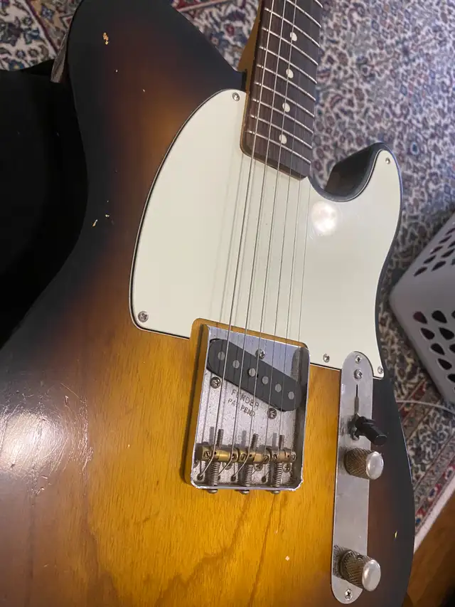 Fender Tele Ltd 55' Custom Shop Journeyman Relic body w/C.O.A in Guitars in Mississauga / Peel Region - Image 5