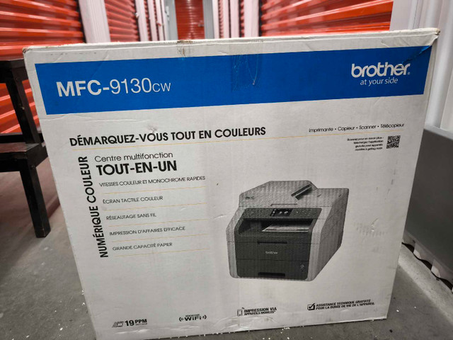 BROTHER MFC 9130cw color laser  scanner,  printer and multifunct dans Imprimantes, Scanneurs  à Ville de Montréal - Image 3