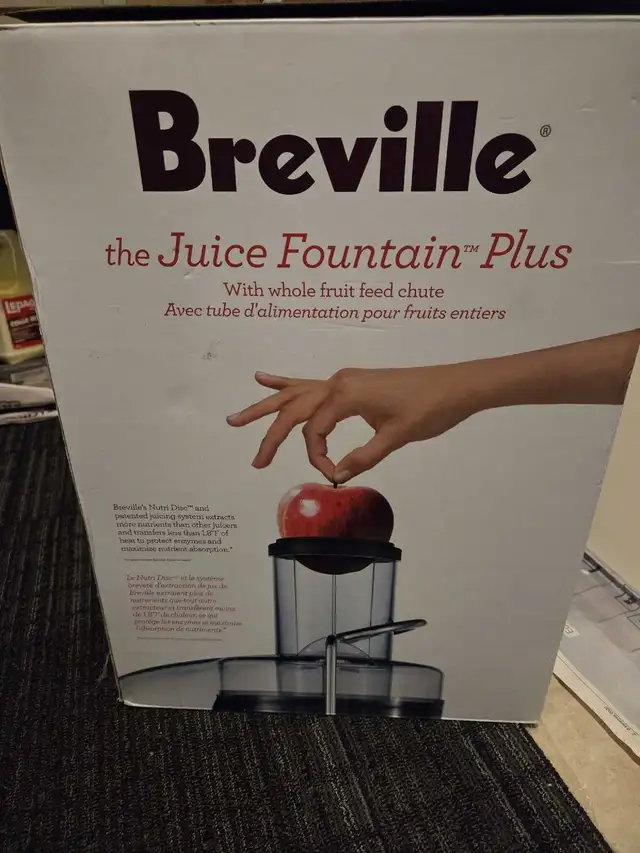 Breville Juicer in Processors, Blenders & Juicers in City of Toronto - Image 5