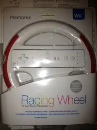 Wii Steering Wheel Controller Memorex