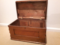 Antique Small Chest Wooden Box