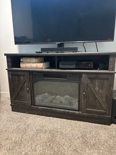 FOR LIVING Kerry Media Electric Fireplace TV Stand, View more