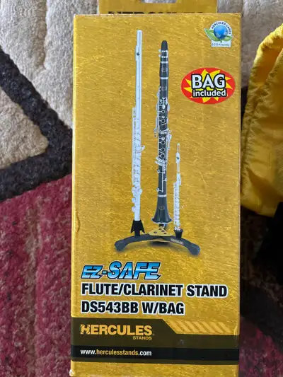 Brand New Flute/clarinet/piccolo combination stand, View more