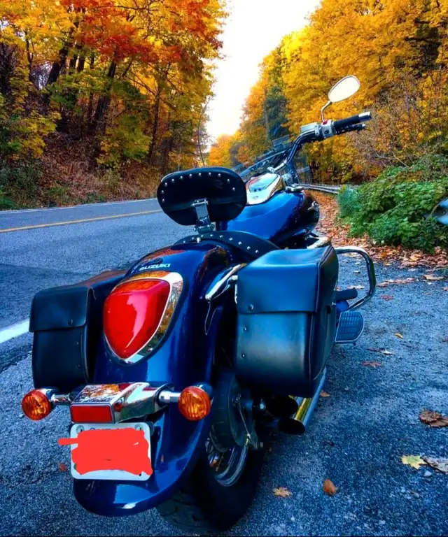 2010 Suzuki Boulevard C50 - Pristine, low km, fully loaded in Street, Cruisers & Choppers in City of Toronto - Image 3