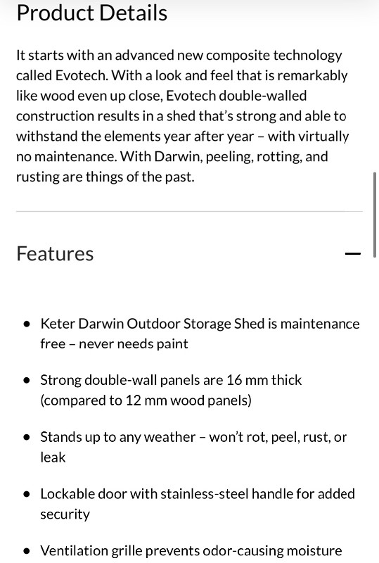 4x6 storage shed in Outdoor Tools & Storage in Kingston - Image 2