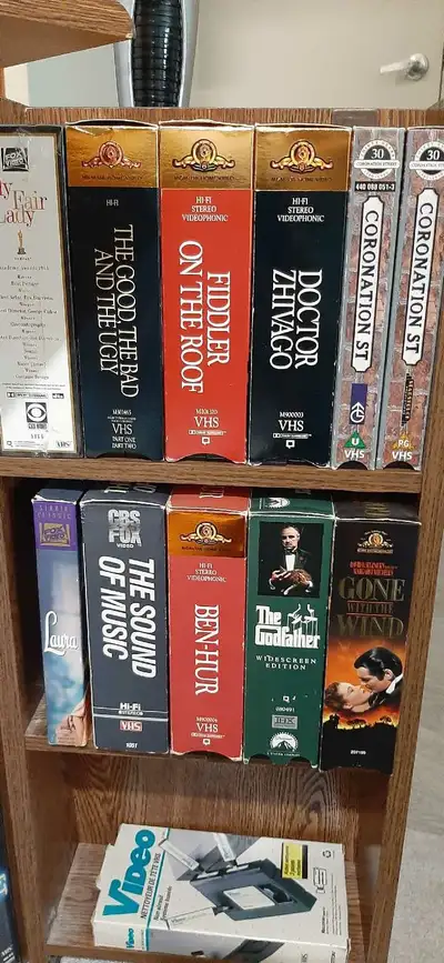 VHS Tapes For Offer (Numerous), View more