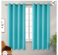 52 x 63 Inch BGment Thermal Insulated Room Darkening Curtains 