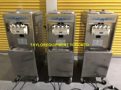 Taylor 794-33 soft serve ice cream machine or frozen yogurt units are very clean , low use well take...