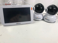Levana Amara Baby Pan-Tilt-Zoom Baby Monitor & Two Cameras