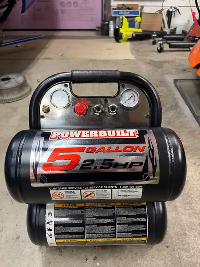 Air Compressor 2.5hp 5gal, View more