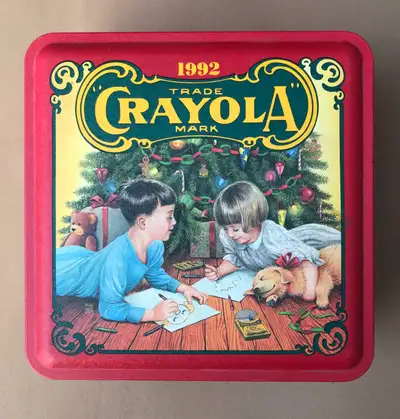 2 Vintage Crayola Crayon Collectors Tins - Limited Edition, View more