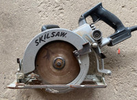 USED SKIL 77 INDUSTRIAL WORM DRIVE SAW