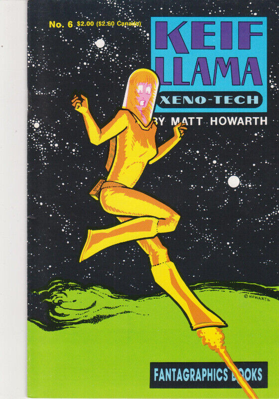 Fantagraphic Books - KEIF LLAMA XENO-TECH - 3 comics. in Comics & Graphic Novels in Oshawa / Durham Region - Image 3