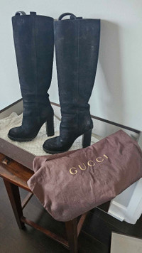 Gucci  4" heel Boots ( 35.5 euro)