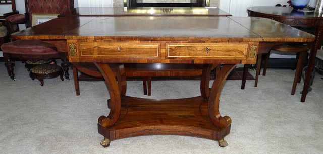 Antique Regency Period Rosewood Sofa Table - New Price in Other Tables in Kingston - Image 4
