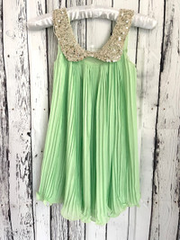 Beautiful Green Chiffon Dress