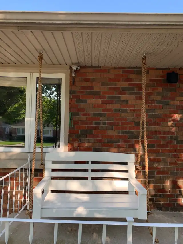 Custom made porch swings chairs benches custom furniture in Dining Tables & Sets in Markham / York Region - Image 3