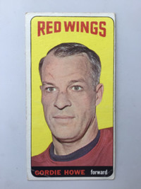 GORDIE HOWE ... 1964-65 Topps TALL BOY - 2 available $400 & $600