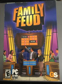 Family Feud PC Cd-Rom video  game - New in box