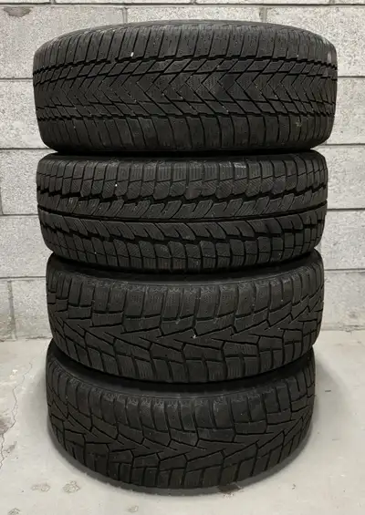 -used tires in good condition, with sufficient tread and no visible damage - Bolt pattern: 5-12.5 cm...