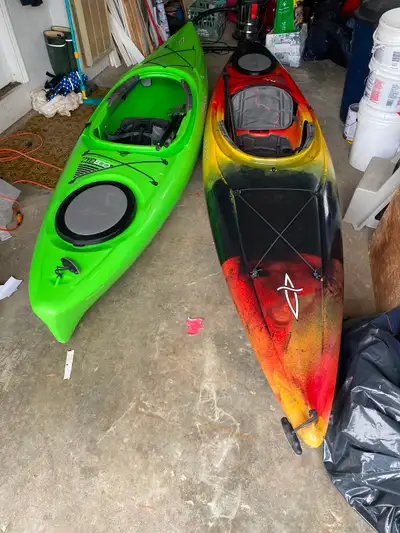 2 kayaks for sale, like new, View more
