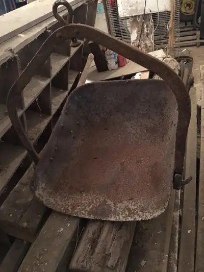 Antique Forge Made Foundation Digging Bucket - $50, View more