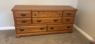 Vintage 8 drawer dresser, View more