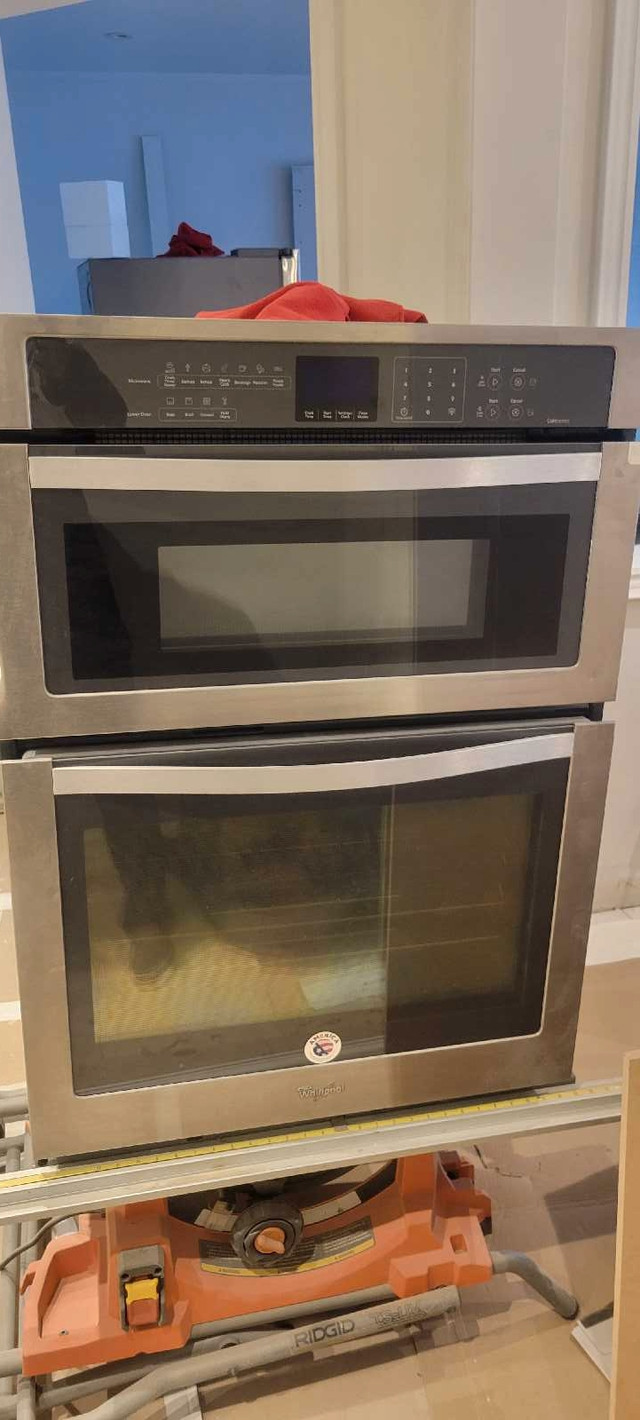 Whirlpool Build in wall oven and microwave combo in Stoves, Ovens & Ranges in Kitchener / Waterloo