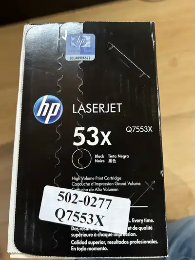 HP 53X (Q7553X) Black High Yield Original LaserJet-free shipping, View more