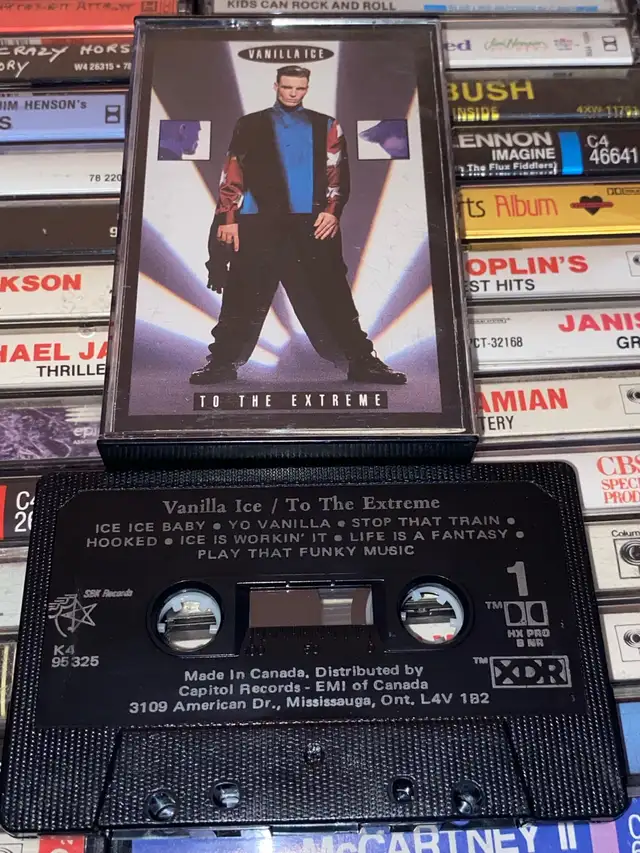 Vanilla Ice - To The Extreme - Cassette Tape Album Rap Hip Hop in CDs, DVDs & Blu-ray in St. Catharines - Image 2