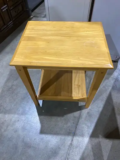 Large Wood Side Table, View more