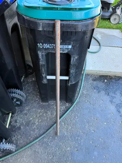 3 ft Go Kart Trike Steel Axle Rod 1" inch with 1/4" keyway Was planning on buying a drift trike but...