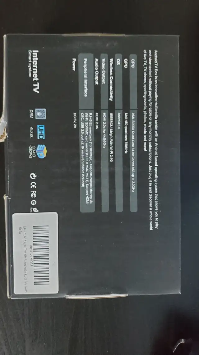 BestoU TV BOX 4K in General Electronics in Edmonton - Image 3
