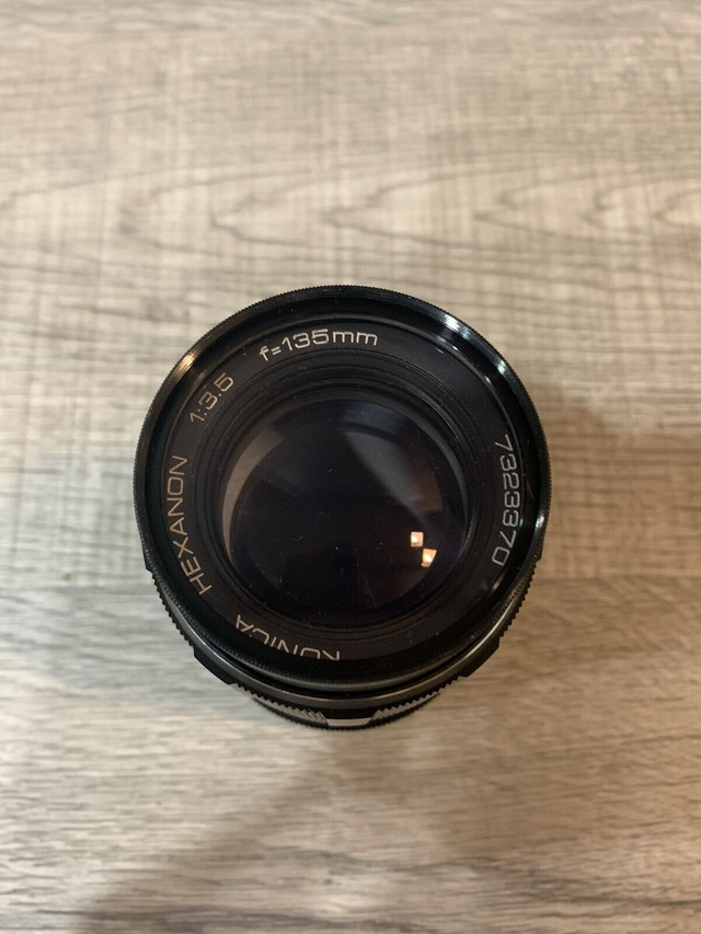 Vintage KONICA HEXANON 135mm F/3.5 AR Mount Telephoto Lens in Other in City of Toronto - Image 2