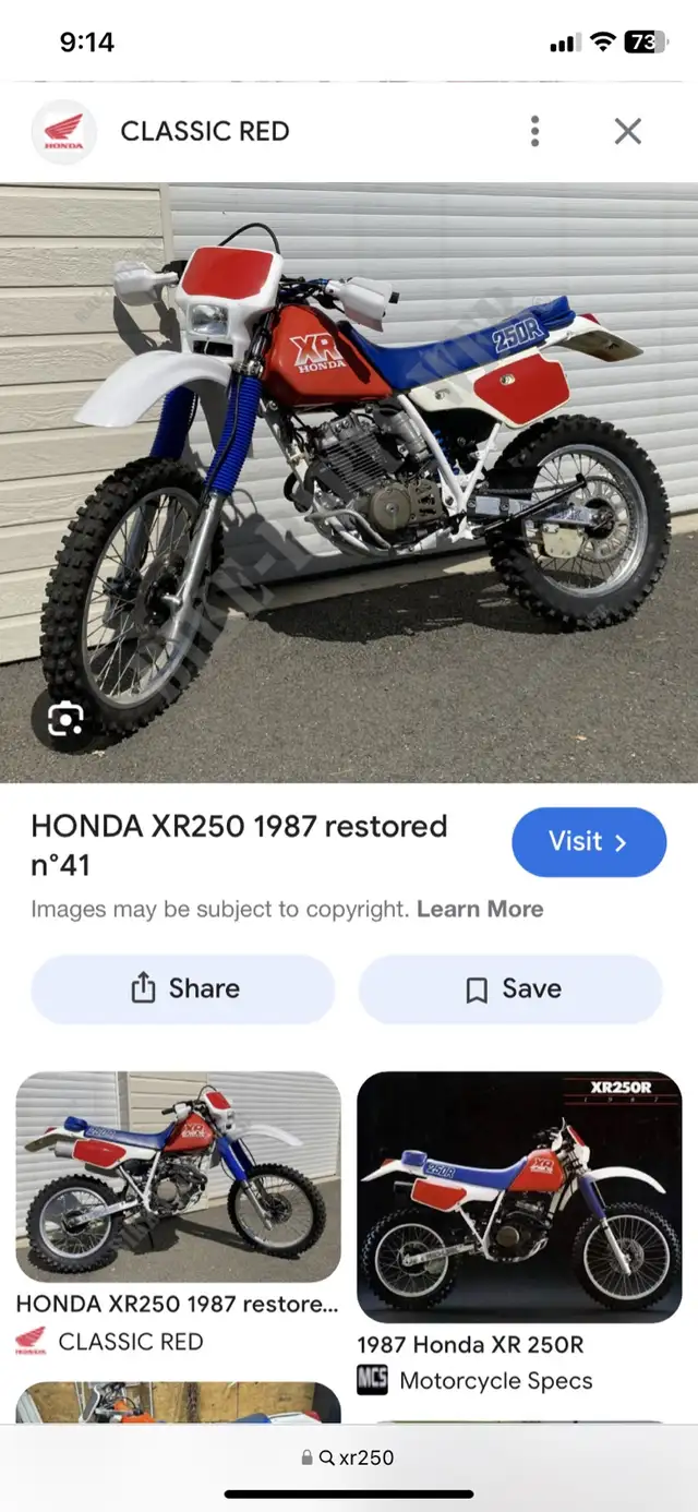 looking for project bike XR/XT/RT/DR.. etc in Dirt Bikes & Motocross in Cape Breton - Image 2