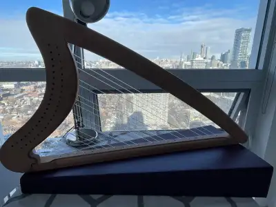 22-String Folk Harp | Solid Wood Frame | With Tuner, View more