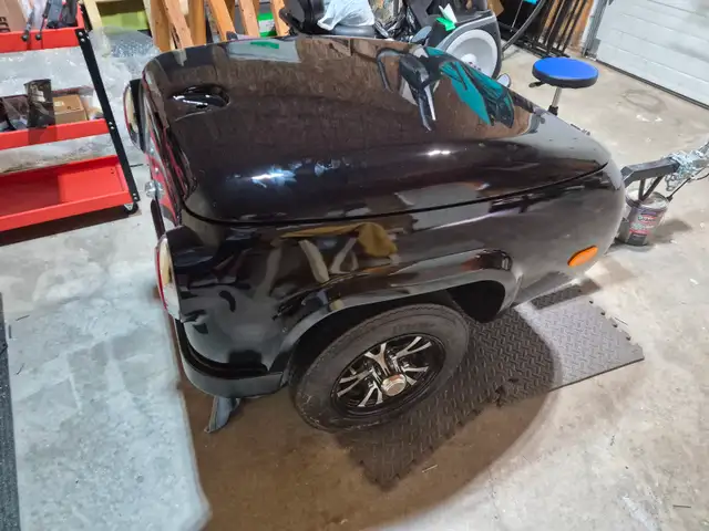 New FreeRider Fiberglass Motorcycle Trailer, Easy Pull in Cargo & Utility Trailers in Kitchener / Waterloo - Image 7